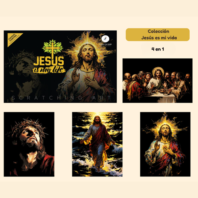 Colección Jesús es mi Vida - 4 en 1