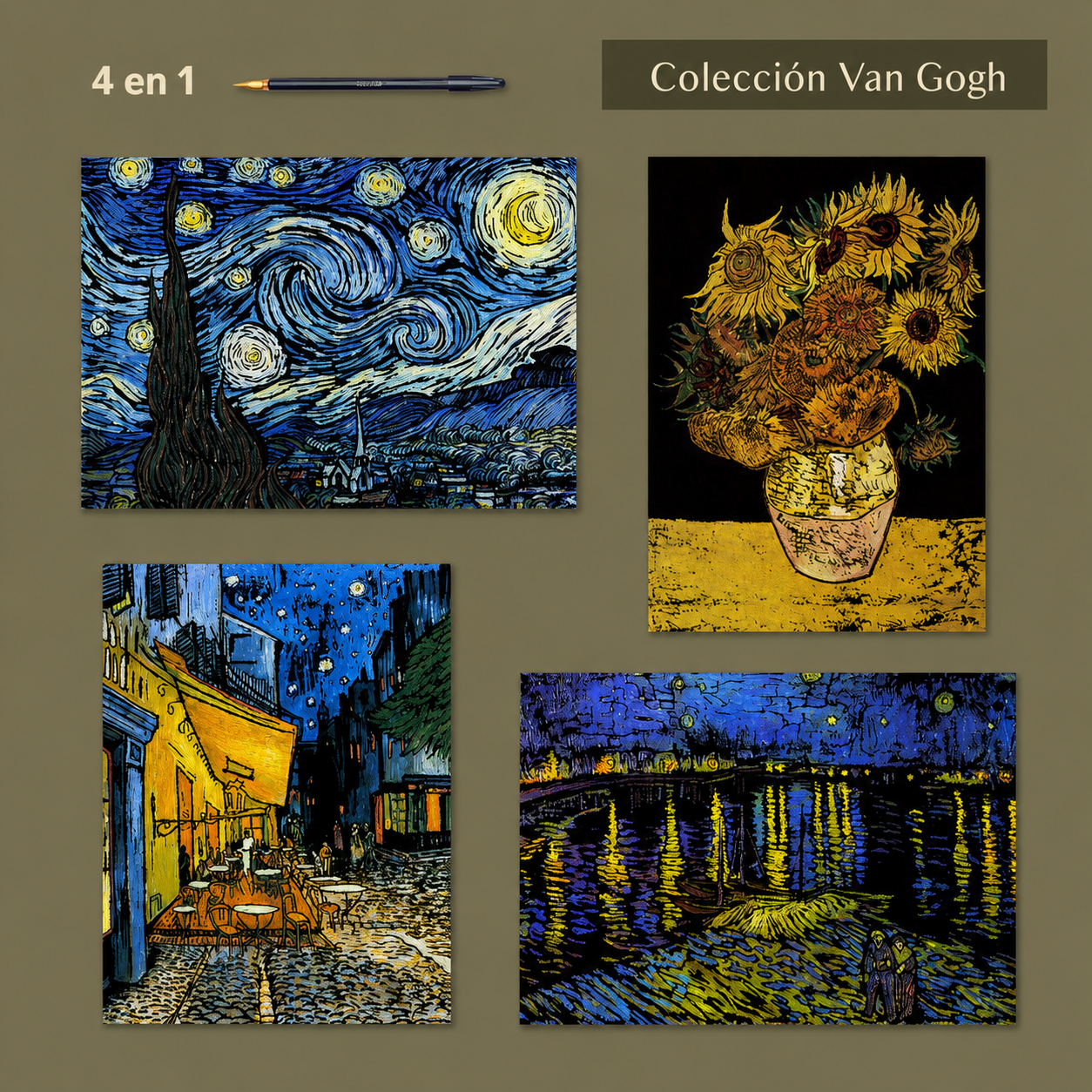 Coleccion Van Gogh - 4 en 1