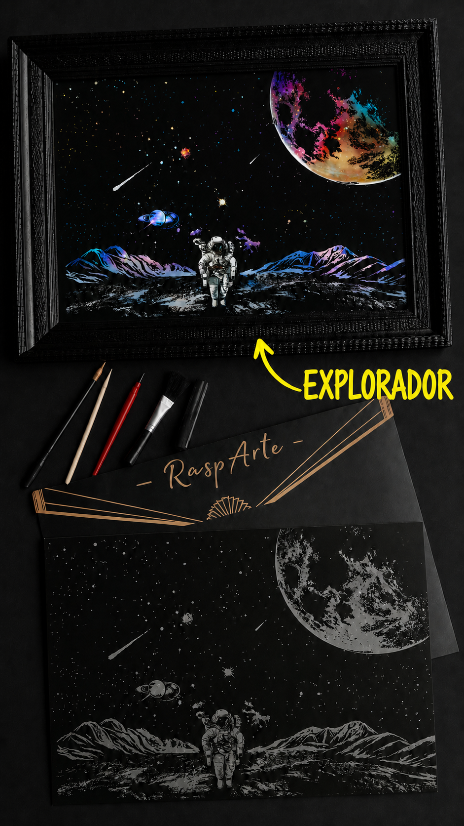 Lienzos Astronautas