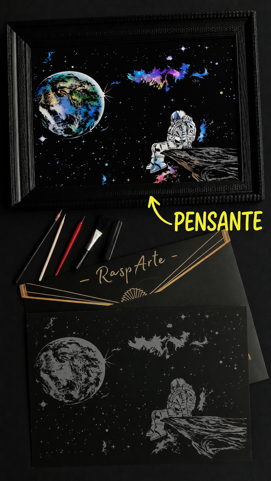 Lienzos Astronautas