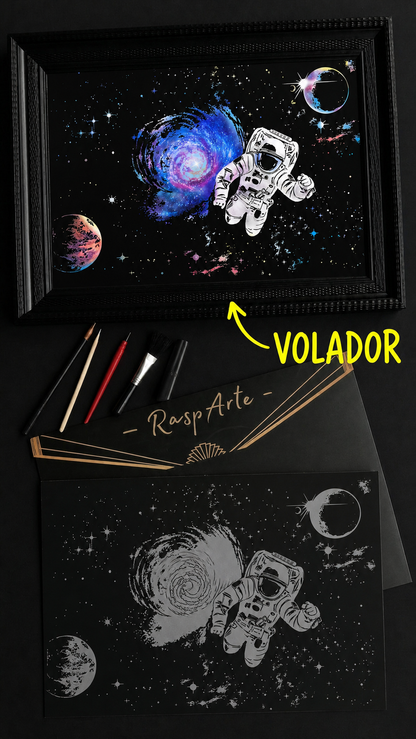 Lienzos Astronautas